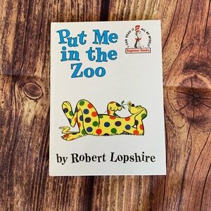 Random House Put Me in the Zoo Robert Lopshire Color Illustrated Beginner Book